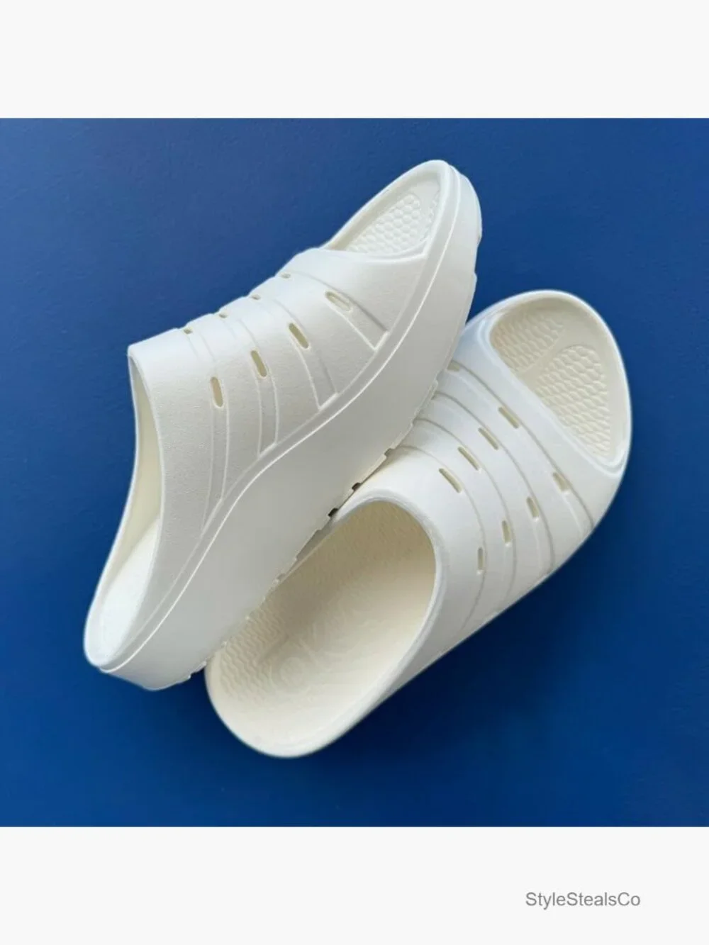Recovery Slides with Arch Support and Cushioning